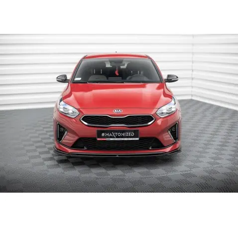 Lame du pare-chocs avant / Splitter V.1 Kia Ceed GT / GT-Line Mk3 / Proceed Mk1
