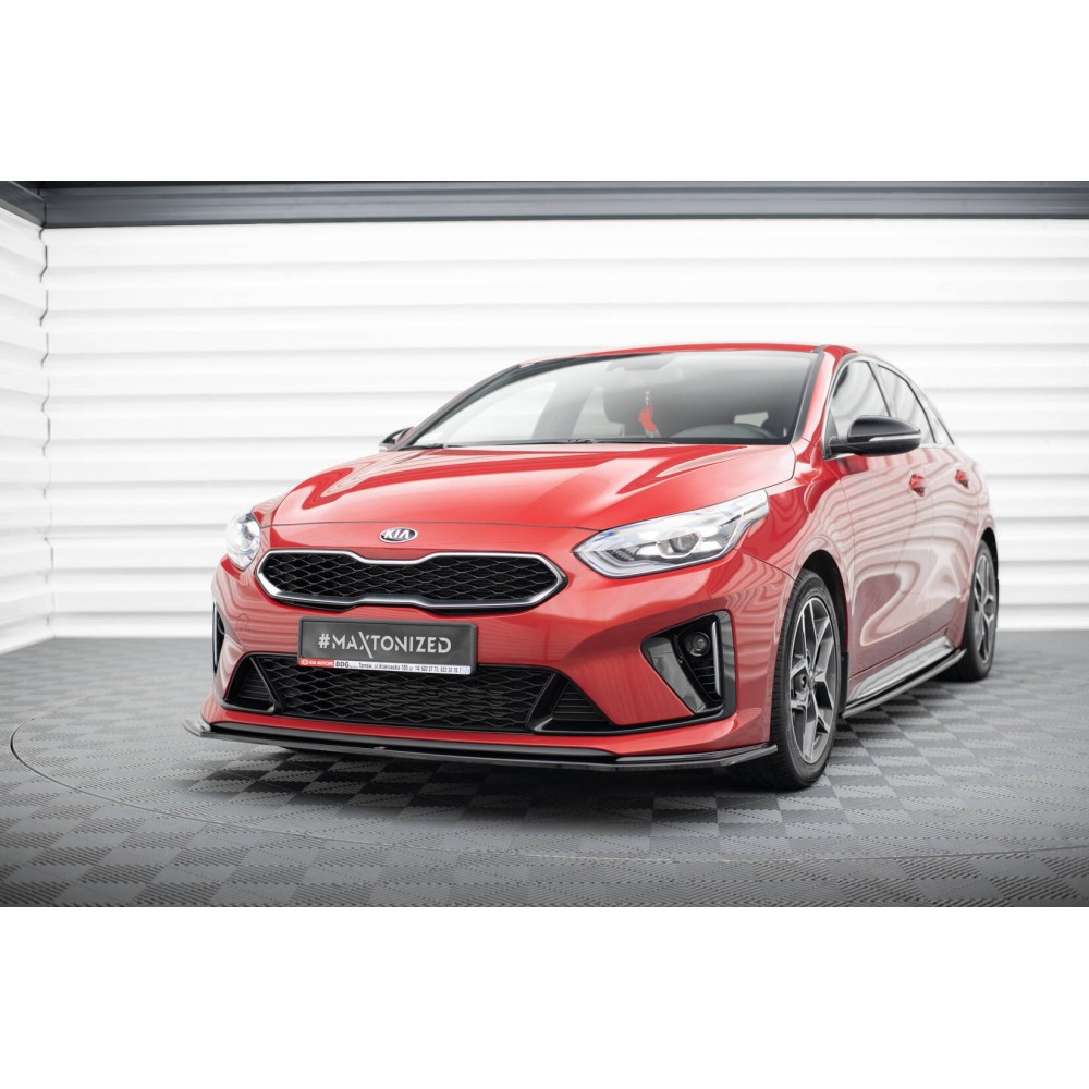 Lame du pare-chocs avant / Splitter V.3 Kia Ceed GT / GT-Line Mk3 / Proceed Mk1