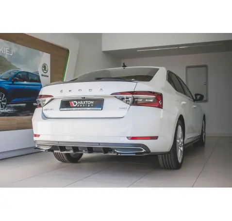 Rajout du pare-chocs arriere Skoda Superb Liftback / Combi Mk3 FL