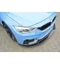 Lame du pare-chocs avant / Splitter BMW M4 F82 M-performance