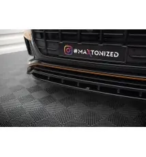 Lame du pare-chocs avant / Splitter V.1 Audi Q8 S-line / SQ8 Mk1