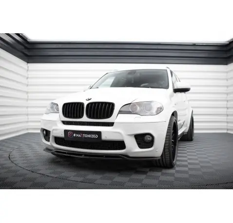 Lame du pare-chocs avant / Splitter BMW X5 E70 Facelift M-pack