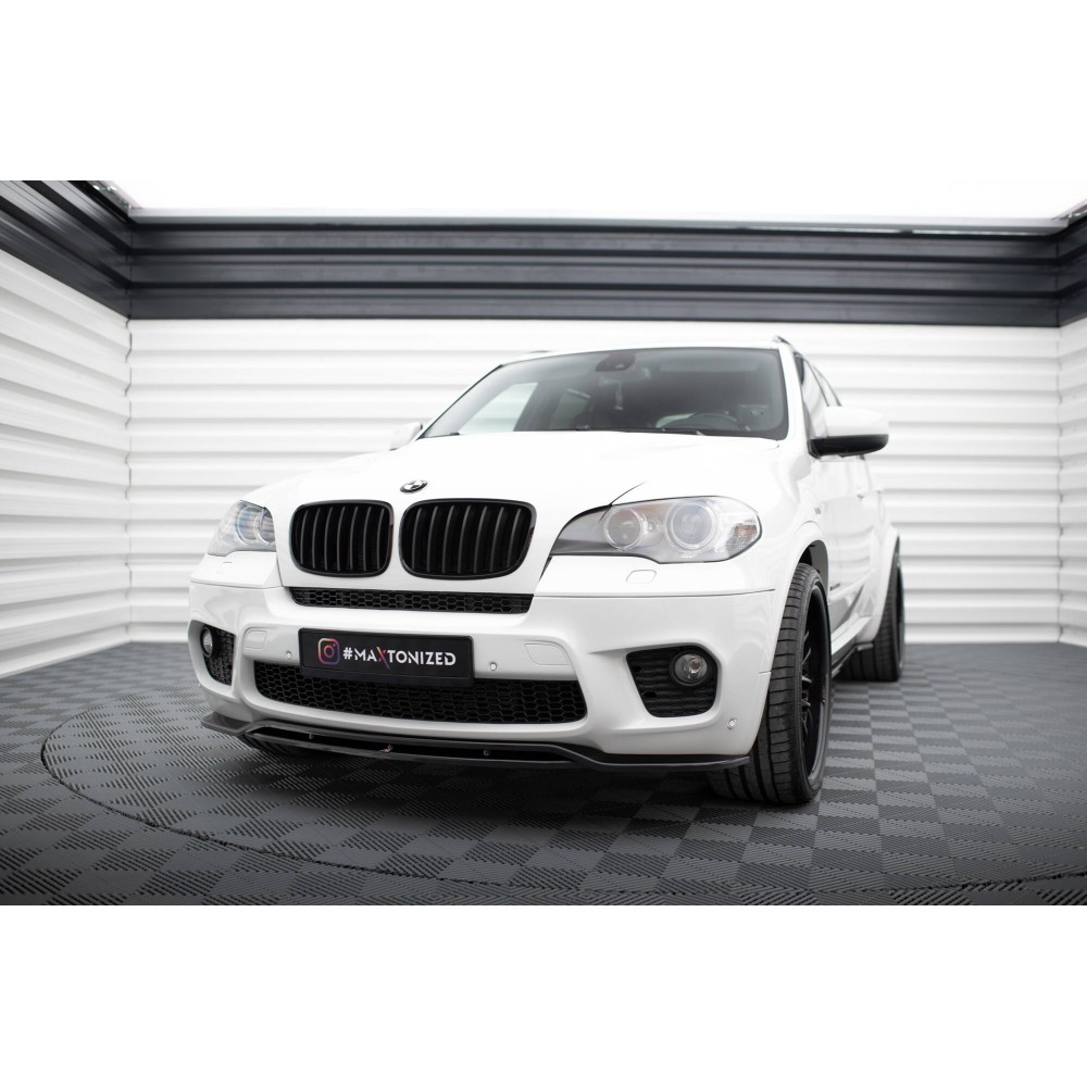 Lame du pare-chocs avant / Splitter BMW X5 E70 Facelift M-pack