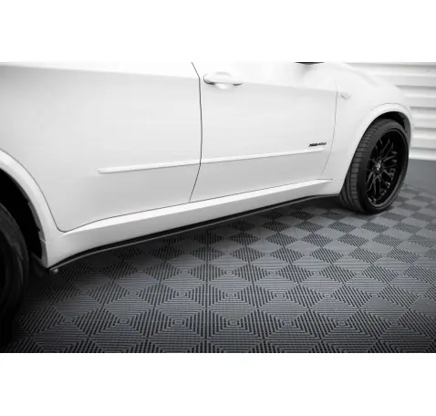 Set des diffeuseur des bas de caisse BMW X5 M-Pack E70 Facelift