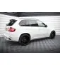 Set des diffeuseur des bas de caisse BMW X5 M-Pack E70 Facelift