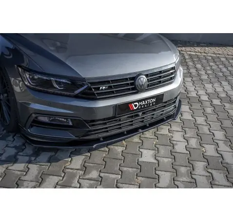 Lame du pare-chocs avant / Splitter V.1 Volkswagen Passat R-Line B8