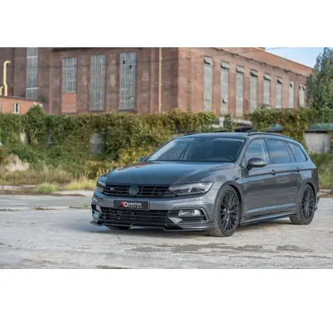 Lame du pare-chocs avant / Splitter V.2 Volkswagen Passat R-Line B8