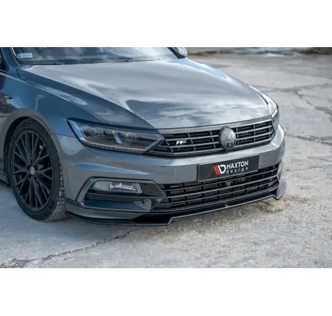 Lame du pare-chocs avant / Splitter V.2 Volkswagen Passat R-Line B8