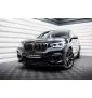 Lame du pare-chocs avant / Splitter BMW X4 M-Pack G02