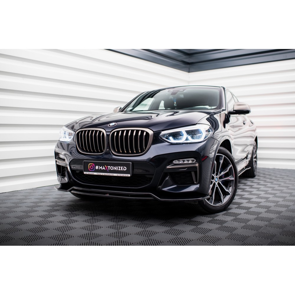 Lame du pare-chocs avant / Splitter BMW X4 M-Pack G02