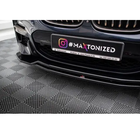 Lame du pare-chocs avant / Splitter BMW X4 M-Pack G02