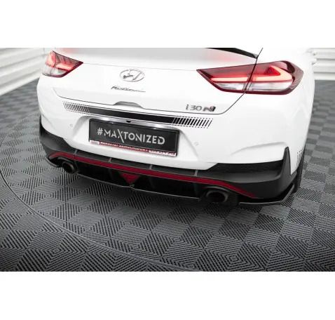 Arriere Splitter (avec une barre verticale) Hyundai I30 N Mk3 Fastback
