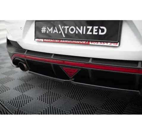 Arriere Splitter (avec une barre verticale) Hyundai I30 N Mk3 Fastback