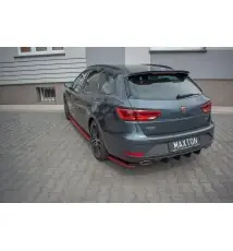 Lame Du Pare-Chocs Arriere V.4 Seat Leon Cupra Mk3 FL Sportstourer