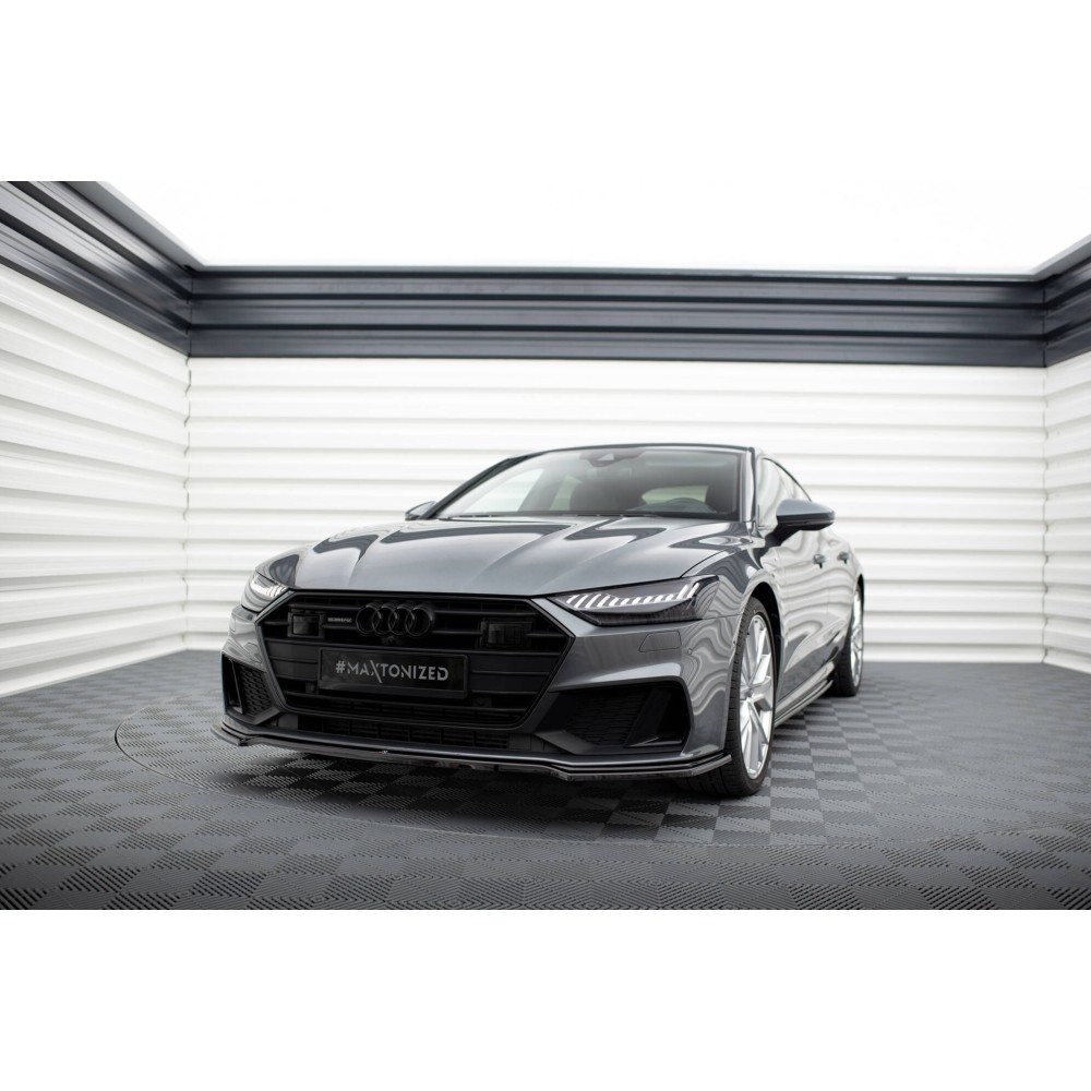 Lame Du Pare-Chocs Avant V.1 Audi A7 S-Line C8 / S7 C8 / C8 Facelift / S7 Facelift