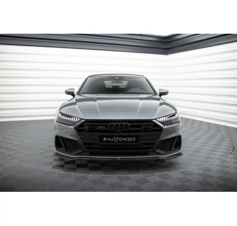 Lame Du Pare-Chocs Avant V.1 Audi A7 S-Line C8 / S7 C8 / C8 Facelift / S7 Facelift