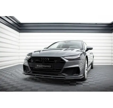 Lame Du Pare-Chocs Avant V.2 Audi A7 S-Line C8 / S7 C8 / C8 Facelift / S7 Facelift