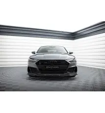 Lame Du Pare-Chocs Avant V.2 Audi A7 S-Line C8 / S7 C8 / C8 Facelift / S7 Facelift