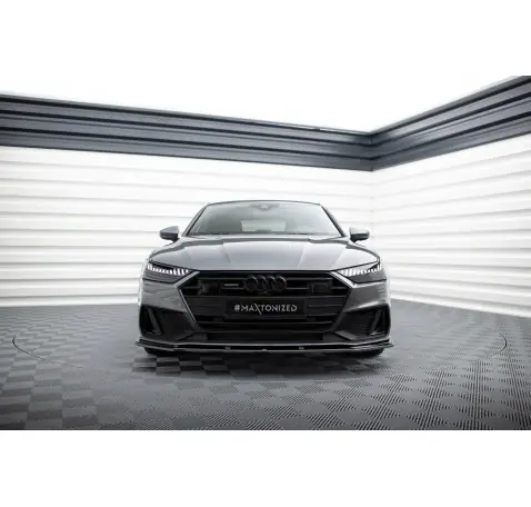 Lame Du Pare-Chocs Avant V.2 Audi A7 S-Line C8 / S7 C8 / C8 Facelift / S7 Facelift