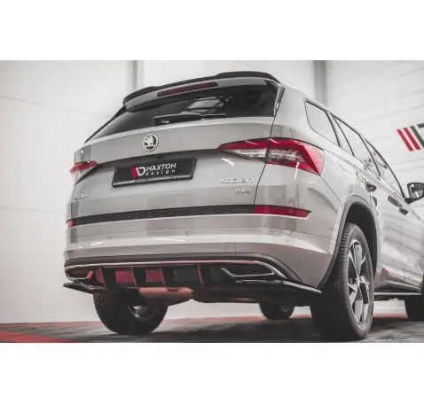 Rajout Du Pare-Chocs Arriere Skoda Kodiaq Sportline Mk1 / Mk1 Facelift