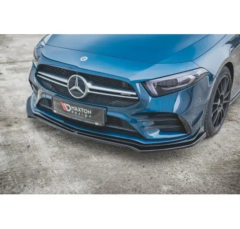 Lame Du Pare-Chocs Avant V.2 Mercedes A35 AMG Aero W177 Lame Du Pare-Chocs Avant V.2 Mercedes A35 AMG Aero W177