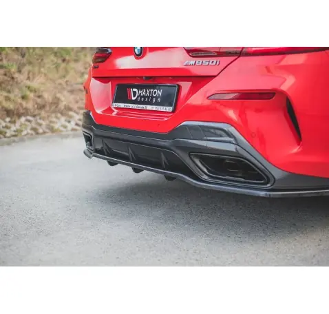 Arriere Splitter (avec une barre verticale) BMW 8 Coupe M-Pack G15