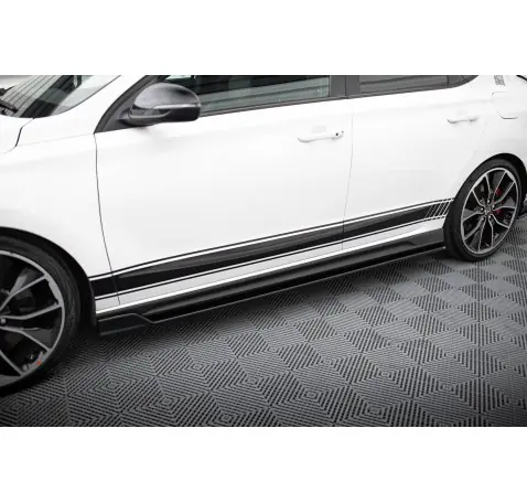 Rajouts Des Bas De Caisse V.5 Hyundai I30 N / N-Line Hatchback / Fastback Mk3 / Mk3 Facelift