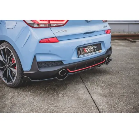 Arriere Splitter (avec une barre verticale) Hyundai I30 N Mk3 Hatchback