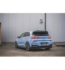 Arriere Splitter (avec une barre verticale) Hyundai I30 N Mk3 Hatchback