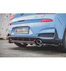 Arriere Splitter (avec une barre verticale) Hyundai I30 N Mk3 Hatchback