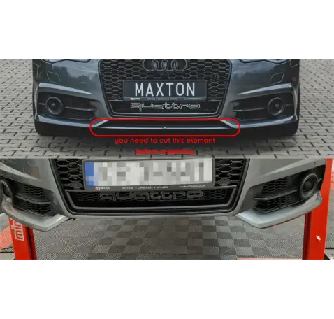 Lame De Pare-Chocs Avant Audi A6 / A6 C7 S-line/ S6 C7 Facelift