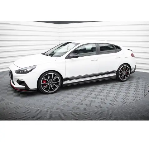 Street Pro Rajouts Des Bas De Caisse V.1 Hyundai I30 N / N-Line Hatchback / Fastback Mk3 / Mk3 Facelift