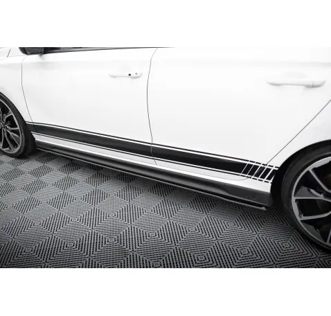 Street Pro Rajouts Des Bas De Caisse V.1 Hyundai I30 N / N-Line Hatchback / Fastback Mk3 / Mk3 Facelift