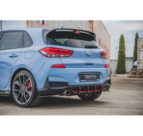 Street Pro Central Diffuseur Arriere V.1 Hyundai I30 N Mk3 Hatchback