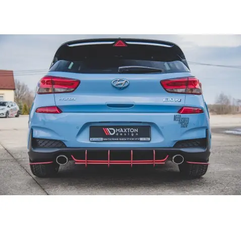 Street Pro Central Diffuseur Arriere V.1 Hyundai I30 N Mk3 Hatchback