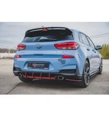 Street Pro Central Diffuseur Arriere V.1 Hyundai I30 N Mk3 Hatchback