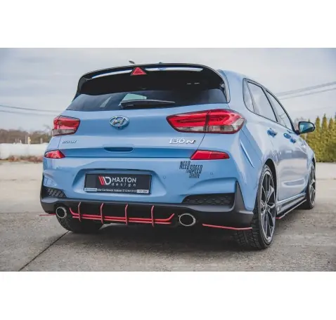 Street Pro Central Diffuseur Arriere V.1 Hyundai I30 N Mk3 Hatchback