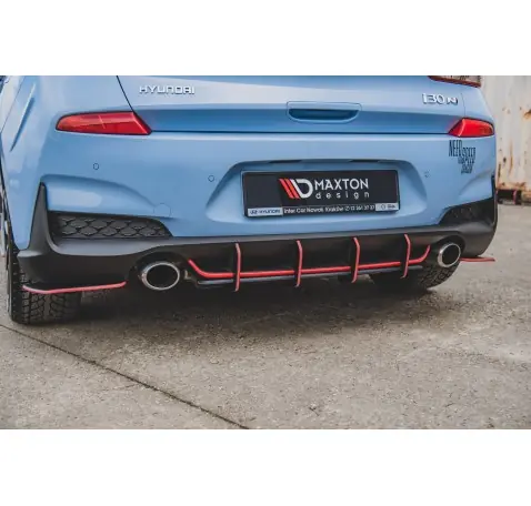 Street Pro Central Diffuseur Arriere V.1 Hyundai I30 N Mk3 Hatchback