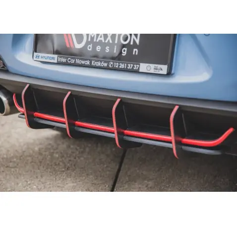 Street Pro Central Diffuseur Arriere V.1 Hyundai I30 N Mk3 Hatchback