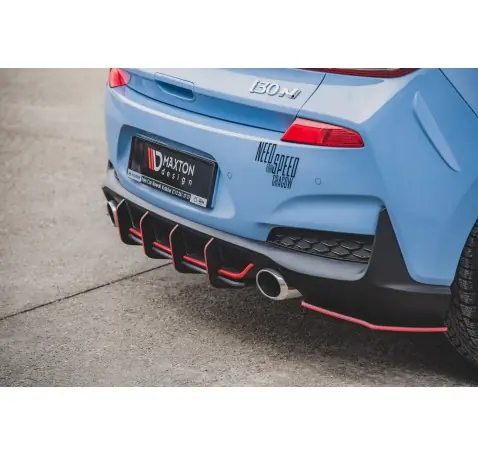 Street Pro Central Diffuseur Arriere V.1 Hyundai I30 N Mk3 Hatchback