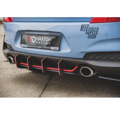 Street Pro Central Diffuseur Arriere V.2 Hyundai I30 N Mk3 Hatchback