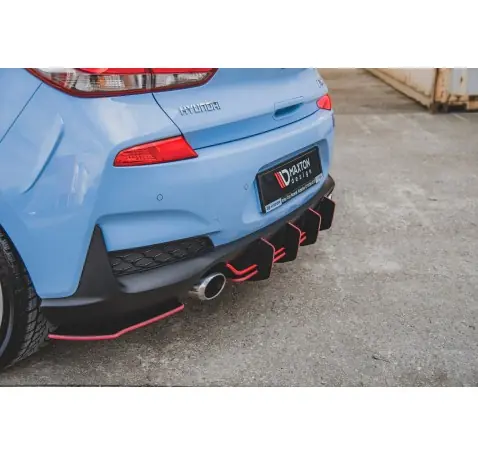 Street Pro Central Diffuseur Arriere V.2 Hyundai I30 N Mk3 Hatchback