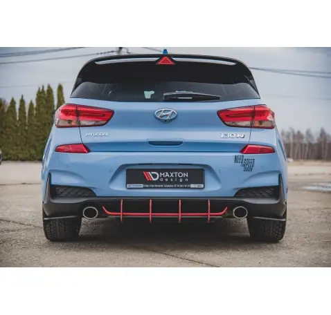 Street Pro Central Diffuseur Arriere V.2 Hyundai I30 N Mk3 Hatchback