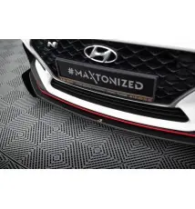 Street Pro Lame Du Pare-Chocs Avant + Flaps Hyundai I30 N Mk3 Hatchback / Fastback
