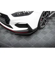 Street Pro Lame Du Pare-Chocs Avant + Flaps Hyundai I30 N Mk3 Hatchback / Fastback