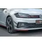 Ailes de pare-chocs avant (Canards) Volkswagen Polo GTI Mk6