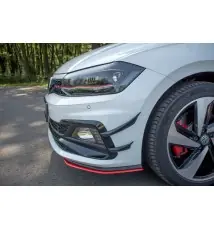 Ailes de pare-chocs avant (Canards) Volkswagen Polo GTI Mk6