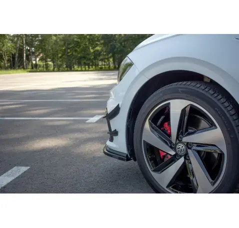 Ailes de pare-chocs avant (Canards) Volkswagen Polo GTI Mk6