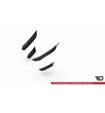 Ailes de pare-chocs avant (Canards) Volkswagen Polo GTI Mk6