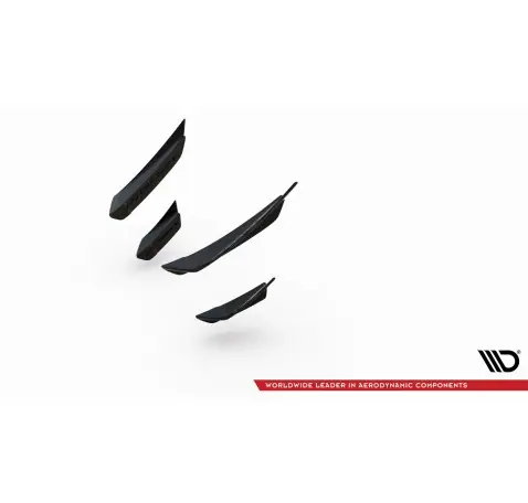 Ailes de pare-chocs avant (Canards) Volkswagen Polo GTI Mk6